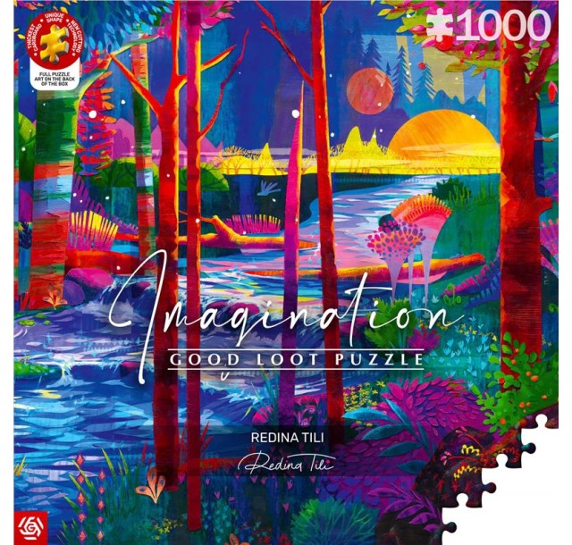 Пазл GoodLoot Imagination: Redina Tili Sleeping Giants 1000 ел.