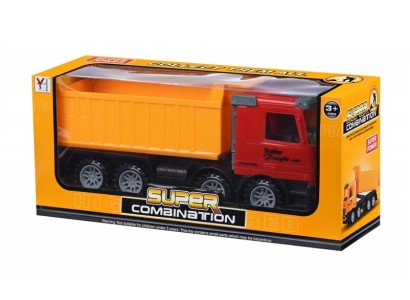 Машинка інерційна Same Toy Super Comaination Самоскид червоний