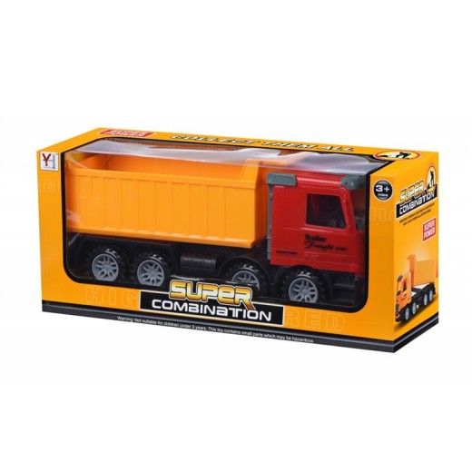 Машинка інерційна Same Toy Super Comaination Самоскид червоний