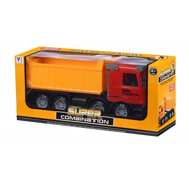 Машинка інерційна Same Toy Super Comaination Самоскид червоний