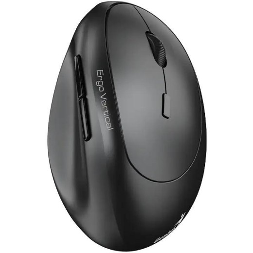 Миша Genius Ergo 8350S, Silent, AI, WL, сірий