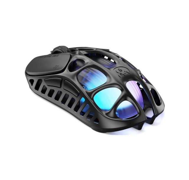 Миша GravaStar Mercury X Pro, 8K, BT/WL/USB-A, RGB, чорний