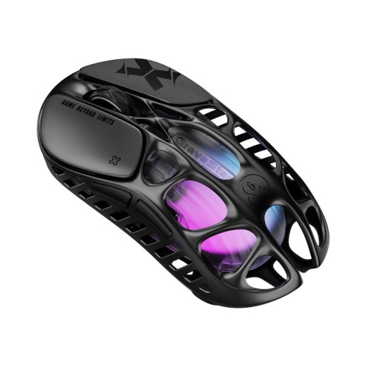 Миша GravaStar Mercury X, BT/WL/USB-A, RGB, чорний