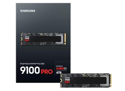 Накопичувач SSD Samsung M.2 4TB PCIe 5.0 9100PRO+ радіатор