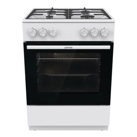 Плита Gorenje газова, 72л, 60x60см, чавун, білий