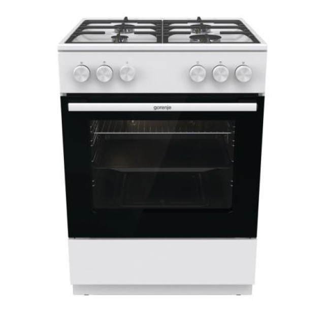 Плита Gorenje газова, 72л, 60x60см, чавун, білий