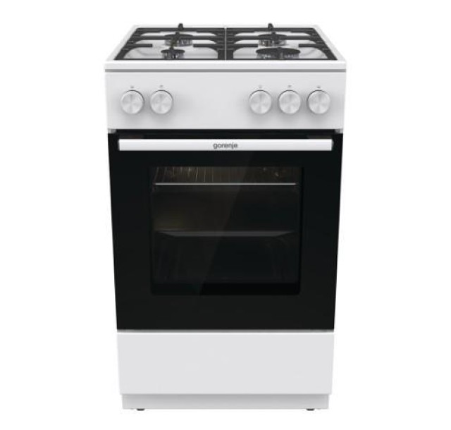 Плита Gorenje газова, 70л, 50x60см, чавун, білий