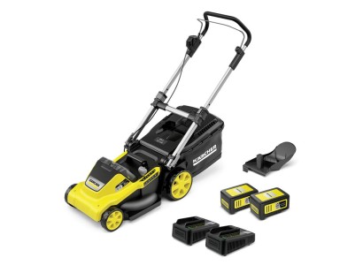 Газонокосарка акумуляторна Karcher LMO 5-18 Dual Battery Set 36В (18В+18В) акб 2х5А·год 41см 25-70см до 550м.кв