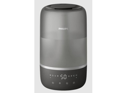 Зволожувач повітря Philips традиційне зволоження Series 1000, 41м2, 3л, 275мл/г, електр. кер-ння, режим сну, нічник, темно-синій