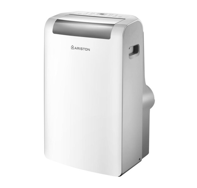 Кондиціонер мобільний Ariston Mobis Plus 10 20м2 on/off 10000BTU 3.1кВт A/- R290 білий