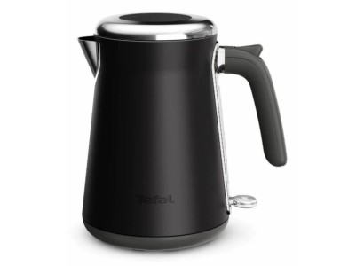 Електрочайник Tefal Collection 1.68л, Strix, нерж. сталь, чорний