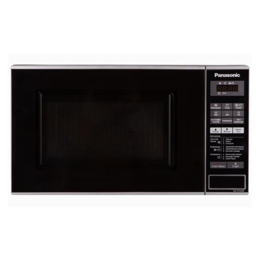 Мікрохвильова піч Panasonic , 20л, 800Вт, гриль, дисплей, нерж