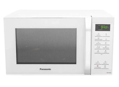 Мікрохвильова піч Panasonic, 25л, 800Вт, дисплей, відкрю ручкою, білий