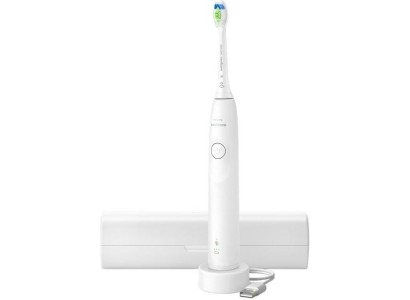 Щітка зубна електр. Philips, Sonicare 5300 Series, 62т. колив/хв, насадок-1, футляр, білий
