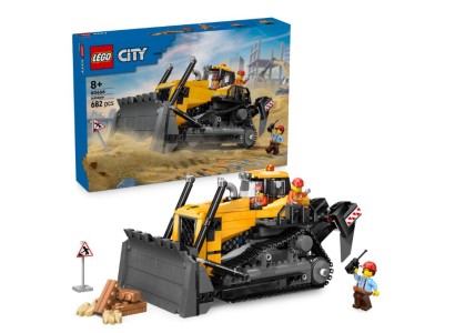 Конструктор LEGO City Жовтий бульдозер