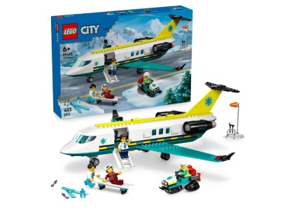 Конструктор LEGO City Літак швидкої медичної допомоги