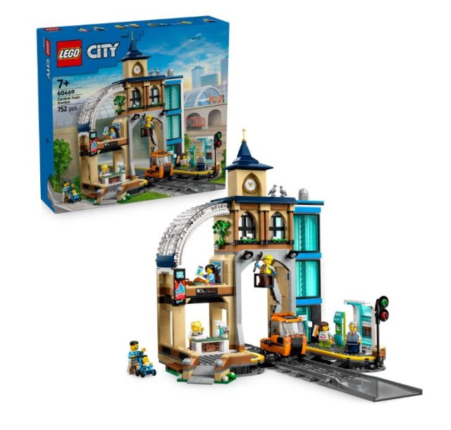 Конструктор LEGO City Центральний залізничний вокзал