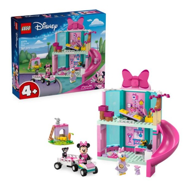 Конструктор LEGO Disney Classic Готель Мінні для домашніх улюбленців