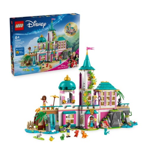Конструктор LEGO Disney Princess Замок принцеси та королівські улюбленці