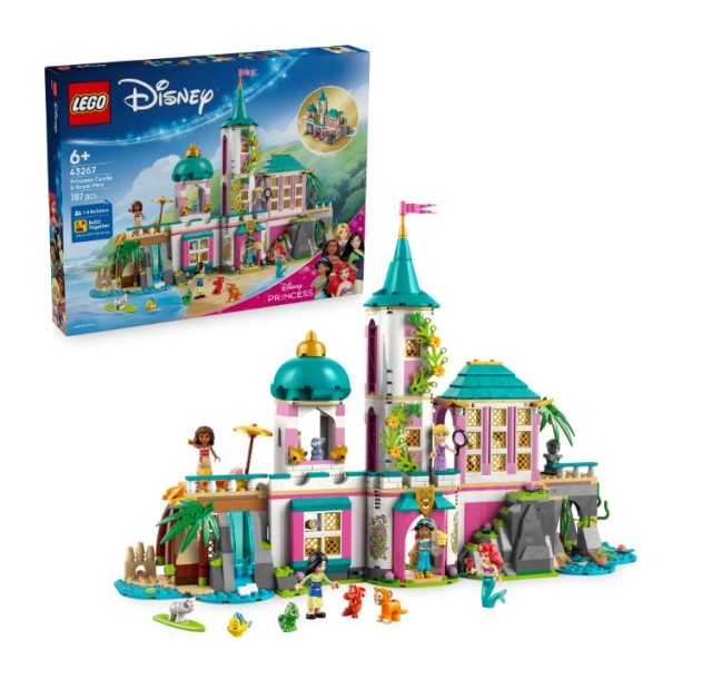 Конструктор LEGO Disney Princess Замок принцеси та королівські улюбленці