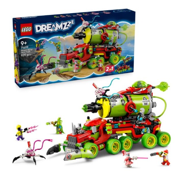 Конструктор LEGO Dreamzzz Вантажівка Матео з аерозольною фарбою
