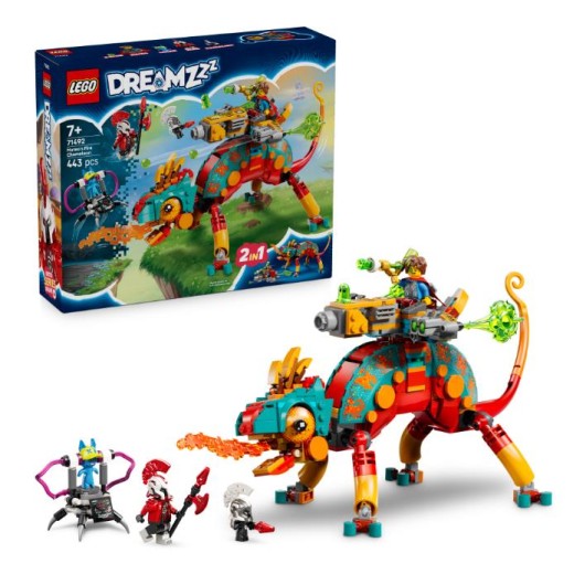 Конструктор LEGO Dreamzzz Вогняний хамелеон Матео