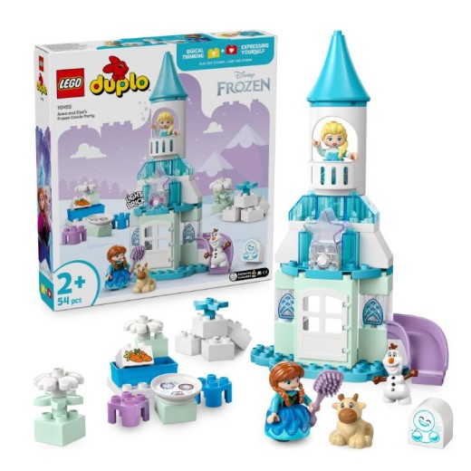 Конструктор LEGO DUPLO Disney Вечірка у крижаному палаці Ельзи та Анни