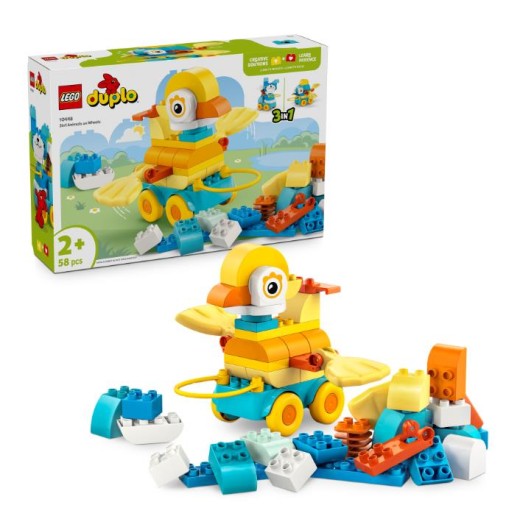 Конструктор LEGO DUPLO Town Тварини на колесах 3в1