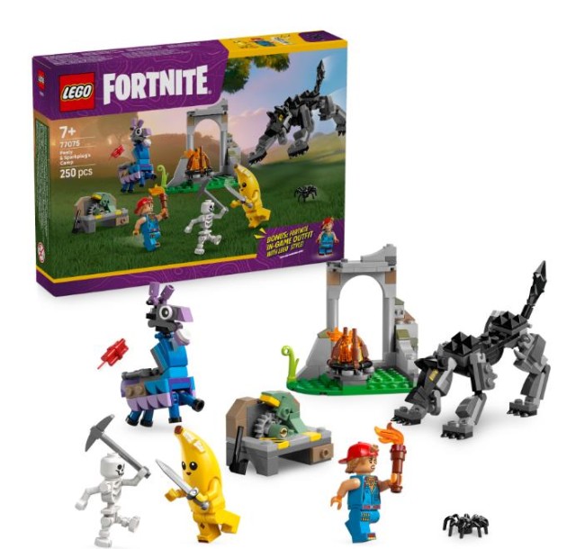 Конструктор LEGO Fortnite Табір Peely та Sparkplug