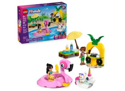 Конструктор LEGO Friends Вечірка єдинорога та фламінго біля басейну
