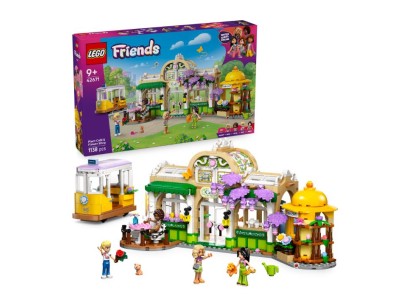 Конструктор LEGO Friends Кав'ярня з рослинами і квіткова крамниця