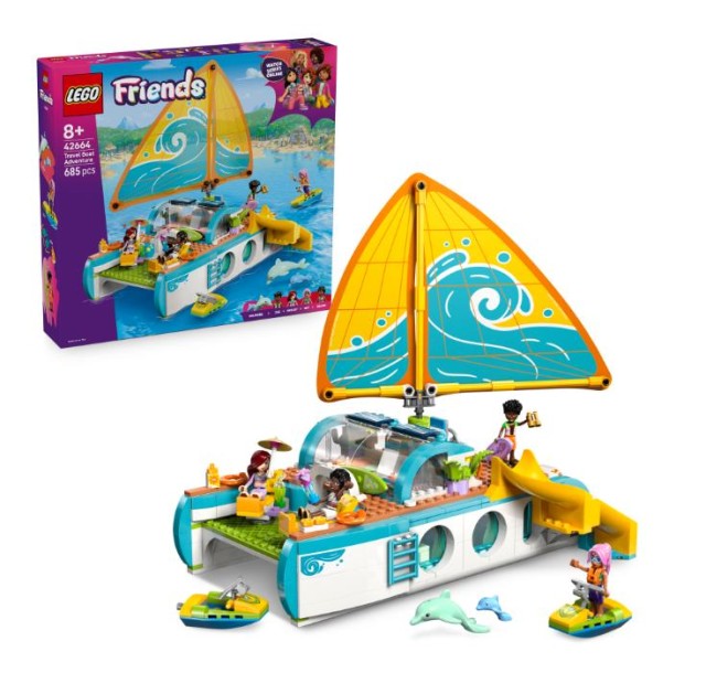 Конструктор LEGO Friends Пригоди на туристичному човні