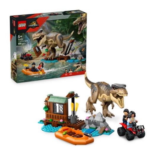 Конструктор LEGO Jurassic World  Втеча річкою від тиранозавра