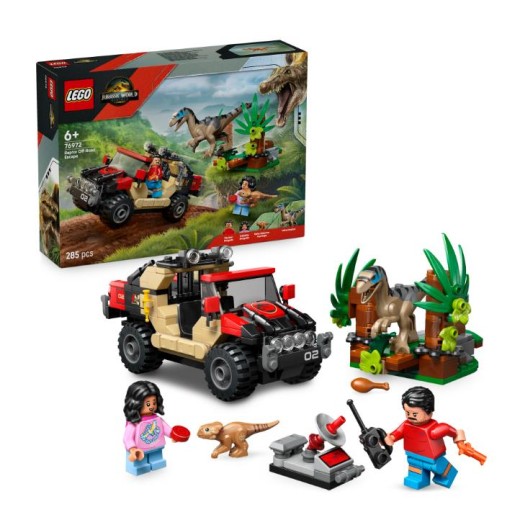 Конструктор LEGO Jurassic World Втеча по бездоріжжю від раптора