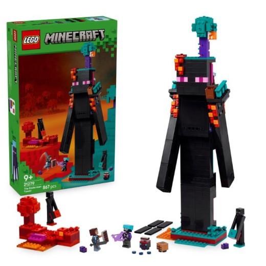 Конструктор LEGO Minecraft  Вежа Ендермена