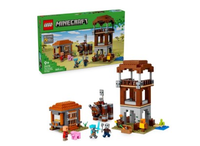 Конструктор LEGO Minecraft Аванпост розбійників та спустошувач