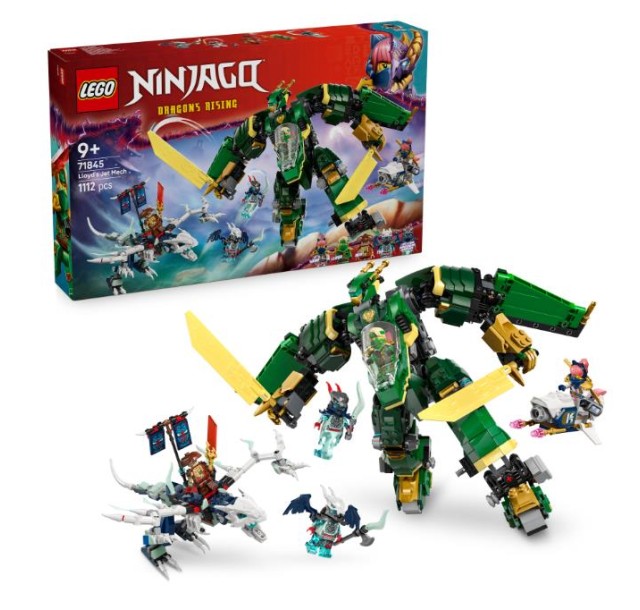 Конструктор LEGO Ninjago Реактивний робот Ллойда