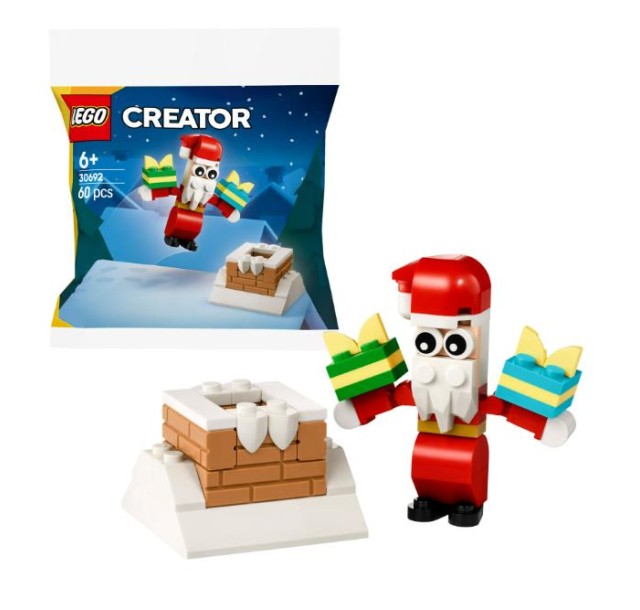 Конструктор LEGO recruitment Creator Різдвяні забави з димарем із Сантою