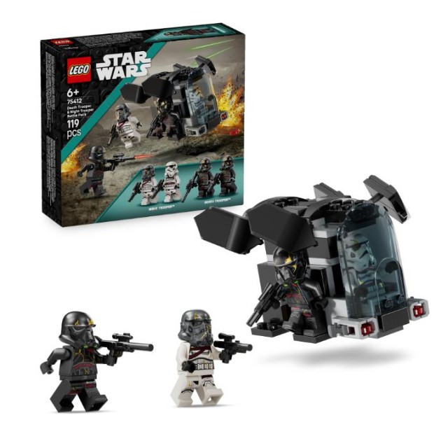 Конструктор LEGO Star Wars Бойовий набір «Боєць смерті і Нічний піхотинець»