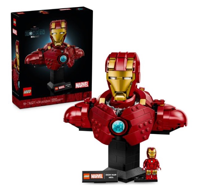 Конструктор LEGO Super Heroes Бюст Залізної Людини MK4