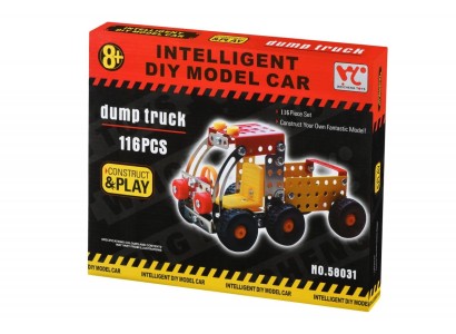 Конструктор металевий Same Toy Inteligent DIY Model Car Самоскид 116ел