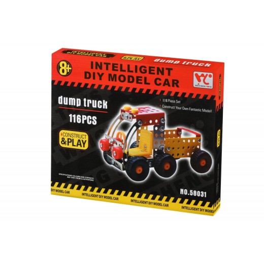 Конструктор металевий Same Toy Inteligent DIY Model Car Самоскид 116ел