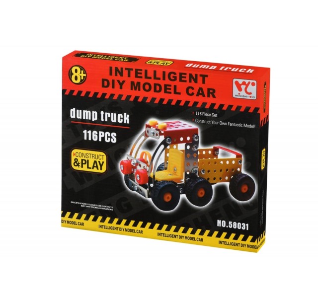 Конструктор металевий Same Toy Inteligent DIY Model Car Самоскид 116ел