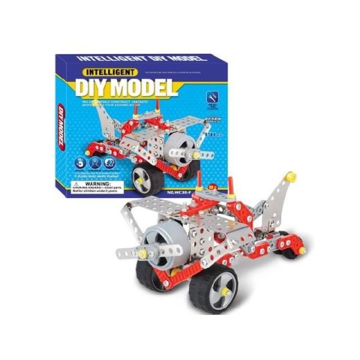 Конструктор металевий Same Toy Inteligent DIY Model Літак 191ел