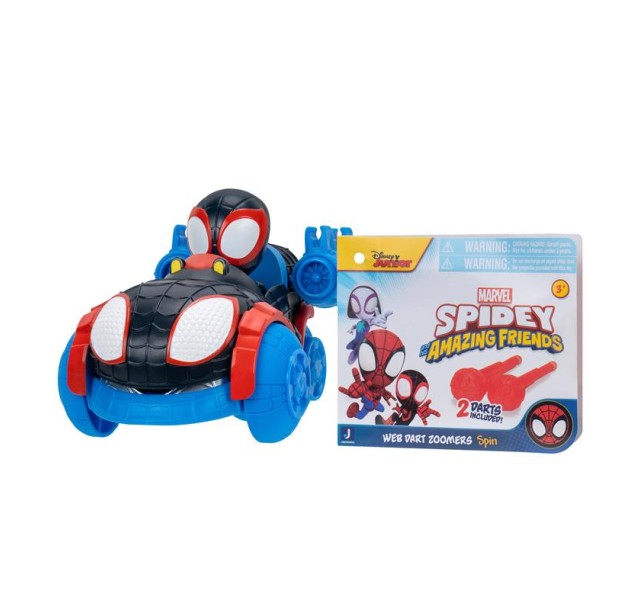 Машинка Spidey Little Vehicle Web Dart Zoomers Спін (Spin)