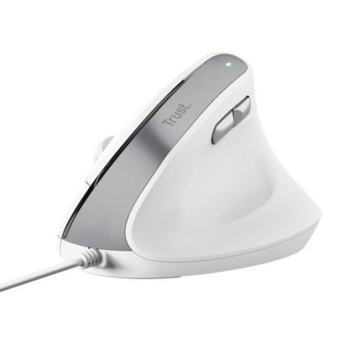 Миша Trust Bayo 2 Ergonomic, USB-A, біла