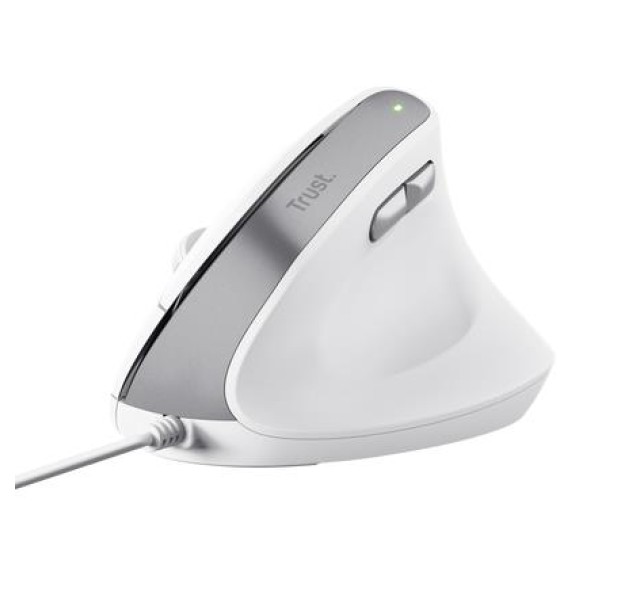Миша Trust Bayo 2 Ergonomic, USB-A, біла