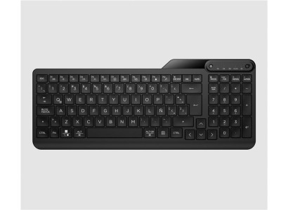 Клавіатура мембранна HP 460 Multi-Device key, BT, EN/UK, чорний