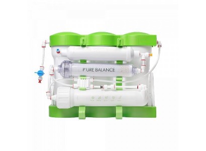 Фільтр зворотного осмосу Ecosoft P'URE Balance, мембрана 75gpd DuPont, картридж Balance збагачує воду кальцієм і магнієм, дренаж 1:1