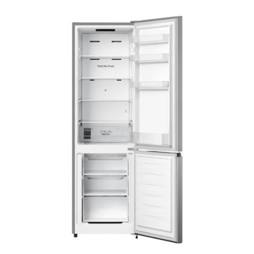 Холодильник з нижн. мороз. камерою Gorenje, 180х55х55см, 2 двері, 188(67)л, А+, NoFrost Plus, Зона св-ті, Сірий